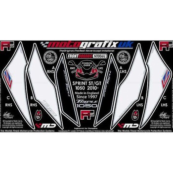 FRONT BODY PAD MOTO GRAFIX (モトグラフィックス)