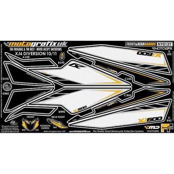 FRONT/REAR BODY PAD MOTO GRAFIX (モトグラフィックス)