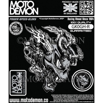 GK0GH-R GRAPHIC SHEET MOTO GRAFIX (gOtBbNX) RIGHT 148mm180mm  GK0GH-R 03706004