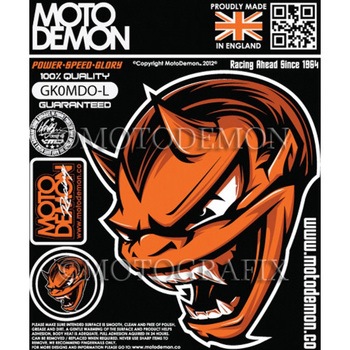 GK0MDO-L GRAPHIC SHEET MOTO GRAFIX (gOtBbNX) LEFT 148mm180mm  GK0MDO-L 03706178