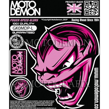 GK0MDP-L GRAPHIC SHEET MOTO GRAFIX (gOtBbNX) LEFT 148mm180mm  GK0MDP-L 03706196