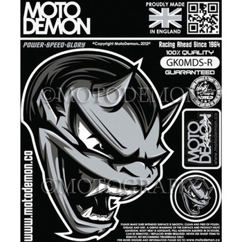 GK0MDS-R GRAPHIC SHEET MOTO GRAFIX (gOtBbNX) RIGHT 148mm180mm  GK0MDS-R 03706248