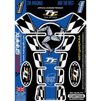 IOMTT05B TANK PAD MOTO GRAFIX (���g�O���t�B�b�N�X) �FBLUE   IOMTT05B 03706546