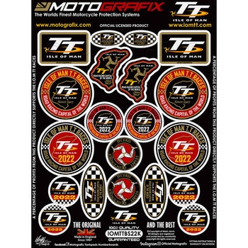 Black 3D Gel Badge Kit MOTO GRAFIX (モトグラフィックス)