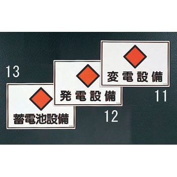 危険地域標識板(変電設備) エスコ 電気関係標識 【通販モノタロウ】 EA983A-11
