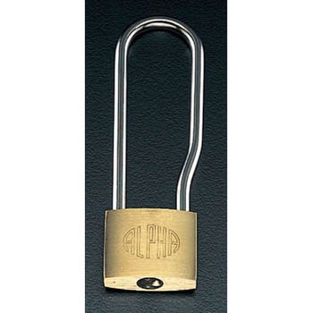 25mm 吊長シリンダー南京錠 エスコ