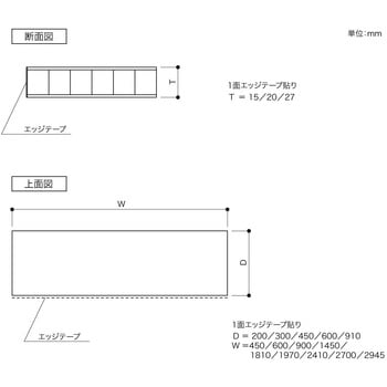 アートランバー シェルホワイト 南海プライウッド 収納材 【通販