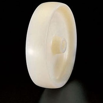 200x 50mm ナイロン車輪 [白] エスコ
