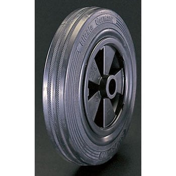 180x 50mm ソリッドラバ車輪 エスコ