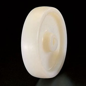 250x 65mm 強力ナイロン車輪[白] エスコ