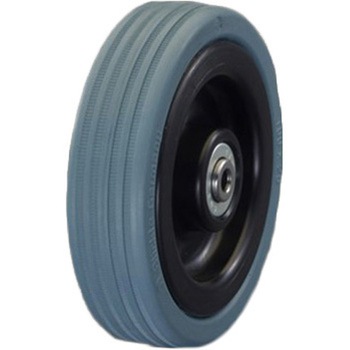 80x 25mm ソリッドラバー車輪 エスコ