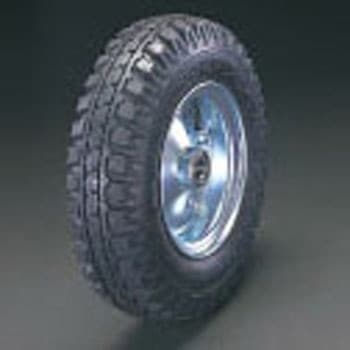 420x112mm エアー入車輪 エスコ