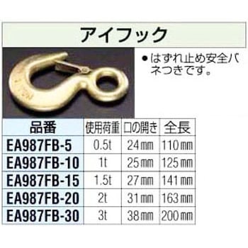 3 Ton アイフック エスコ