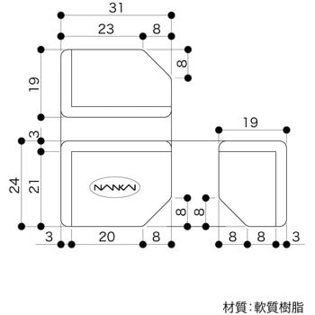 コーナーパッド 南海プライウッド