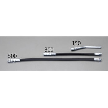 150mm グリスポンプ用カプラーツキノズル エスコ