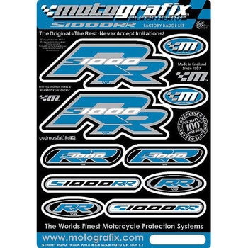 BADGE SET MOTO GRAFIX (モトグラフィックス)