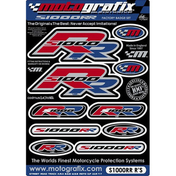 BADGE SET MOTO GRAFIX (モトグラフィックス)