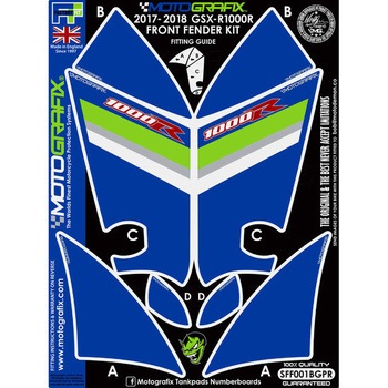 Fender Mudguard Protector - MOTO GRAFIX (モトグラフィックス)