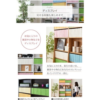 文庫本収納ラック メモリ付き1cmピッチ 幅90 本棚 薄型 大容量 スリム オープンシェルフ ジェイケイ・プラン