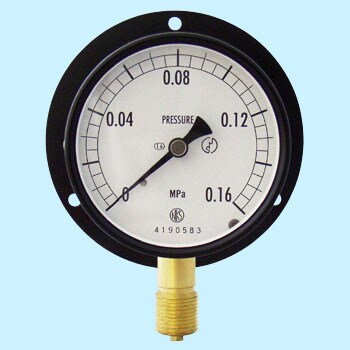 長野 密閉形圧力計 A枠立型 Φ100 最小目盛0.010 BE101310.4MP :TR