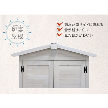 三角屋根収納庫 住まいスタイル