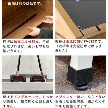 三角屋根収納庫 住まいスタイル