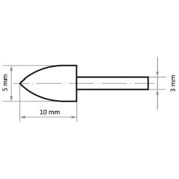 EKR N V4 軸付砥石 LUKAS