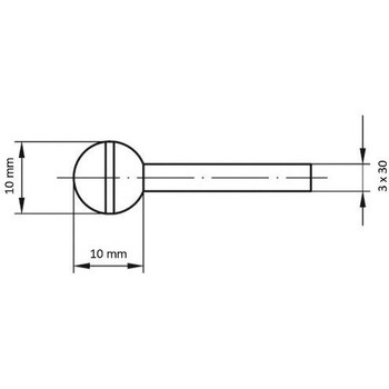 EKR N V4 軸付砥石 LUKAS
