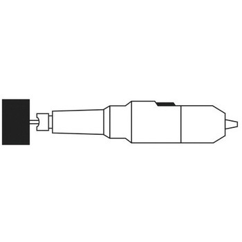 SIC-ALU80V27W 軸付砥石 LUKAS