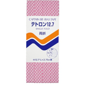チェック バイアステープ キャプテン
