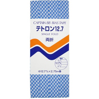 チェック バイアステープ キャプテン