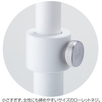 オーバーハングタイプ ハンガーラック 丸パイプ - ストア・エキスプレス