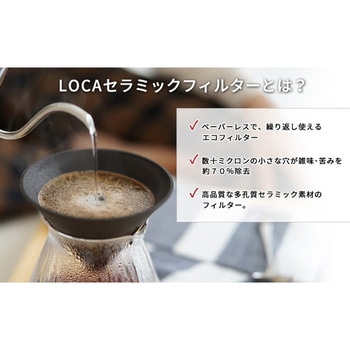 LOCA セラミックフィルター ラウンドタイプ - LOCA