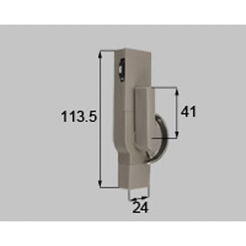 ダイヤル式クレセント L=41mm 新日軽(LIXIL)