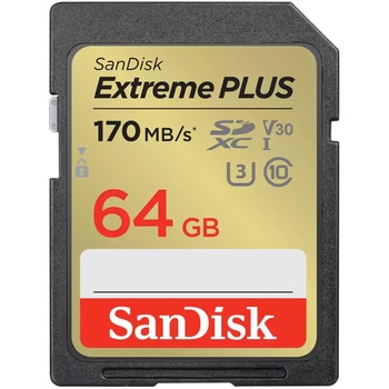 サンディスク エクストリーム プラス SDXC UHS-I メモリーカード サンディスク