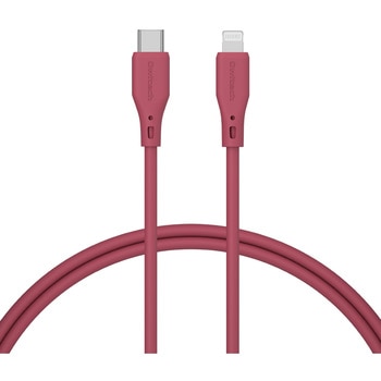 シルキータッチでからまりにくいソフトシリコン素材のUSB Type-C to Lightningケーブル OWLTECH(オウルテック)