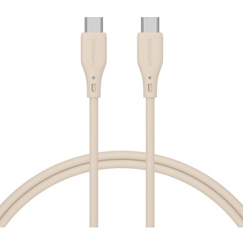シルキータッチでからまりにくいソフトシリコン素材のUSB Type-C to USB Type-Cケーブル OWLTECH(オウルテック)