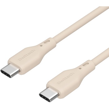 シルキータッチでからまりにくいソフトシリコン素材のUSB Type-C to USB Type-Cケーブル OWLTECH(オウルテック)