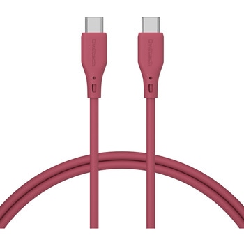 シルキータッチでからまりにくいソフトシリコン素材のUSB Type-C to USB Type-Cケーブル OWLTECH(オウルテック)