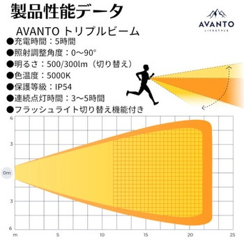 チェストライト ”トリプルビーム” アヴァント
