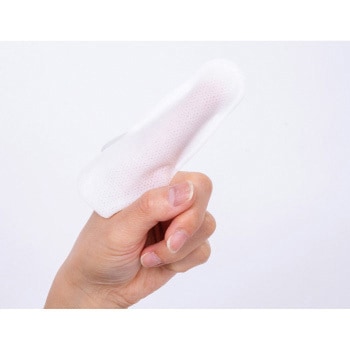 指サック型でしっかり拭ける 歯みがきシート 四国紙販売