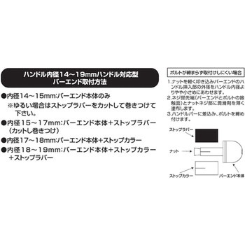 ビッグバーエンドキャップ POSH Faith