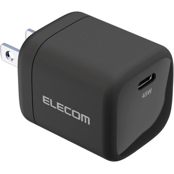 ACアダプター USB Type C 充電器 45W PD PPS 対応 Type-C ×1 スイングプラグ 充電器 エレコム