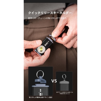 【G2】500Lm充電式キーライト WUBEN(ウーベン)