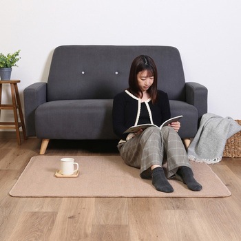 デスクカーペット 110x130 BR 不二貿易