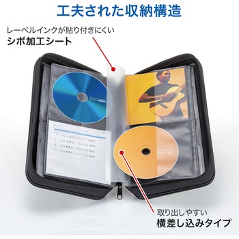 DVD・CDポータブルケース サンワサプライ
