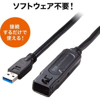 アクティブリピーターケーブル サンワサプライ