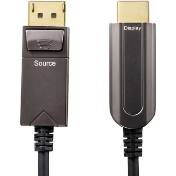 DisplayPort-HDMI変換光ファイバーケーブル サンワサプライ