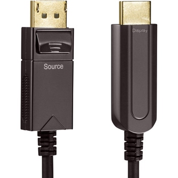 DisplayPort-HDMI変換光ファイバーケーブル サンワサプライ
