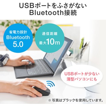 ブルーLEDマウス サンワサプライ